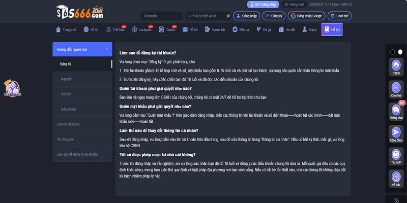 S66 là một nhà cái đáng tin cậy về minh bạch, an toàn