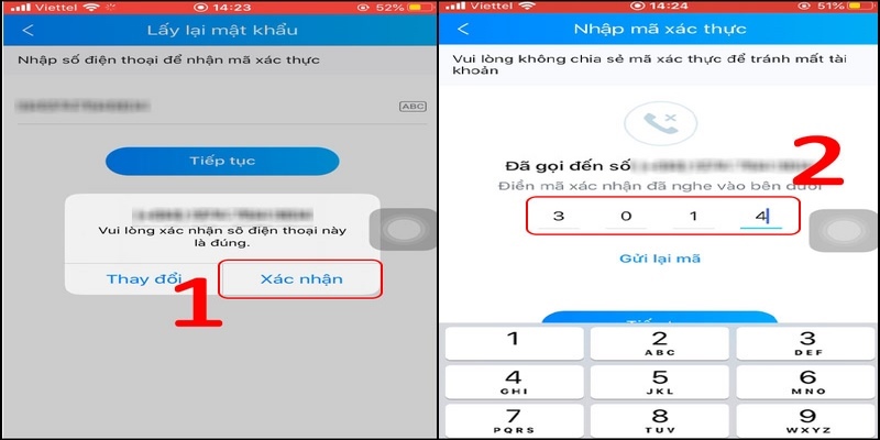 Sử dụng lệnh "Quên mật khẩu S666" trên giao diện đăng nhập để khôi phục